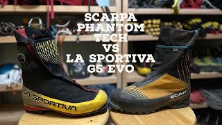 Scarpa Phantom Tech vs La Sportiva G5 Evo [upl. by Asa]