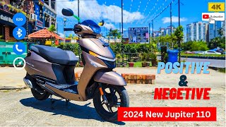 2024 TVS Jupiter 110  Price Features and more  Big Update  TVS Jupiter [upl. by Nedgo]