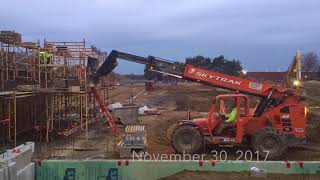 Dansville High School Construction Timelapse [upl. by Frederic]