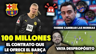 🤷🏻‍♂️NADIE HABLA DE ESTO en el GOL al BARÇA  BARÇA LE OFRECE 100 KILOS a HAALAND 😱  XAVI RDP [upl. by Reivaxe975]