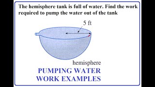 76 HW WORK Pumping Water from the tank example [upl. by Gertie]