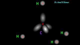 Valence amp Hybridization of Carbon MethaneDrAmal K Kumar [upl. by Tacklind]