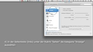 Cursor Größe einstellen  Größe des Mauszeigers anpassen Mac OS X 108 Tipp [upl. by Inalan]