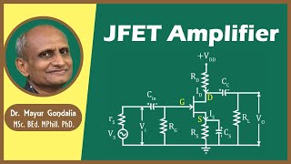 JFET as an Amplifier  JFET Amplifier Operation  FET Amplifier  Common Source JFET Amplifier [upl. by Ahtnama]