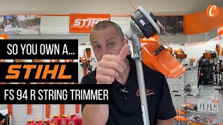 So You Own A STIHL FS 94 R String Trimmer [upl. by Akimet]