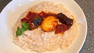 HOW To COOK DELICIOUS COCONUT RICE CREAM original recipe from Dealta State [upl. by Ained915]