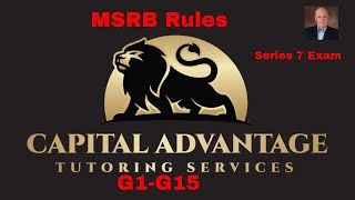 Series 7 MSRB G Rules 115 [upl. by Miche]