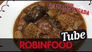 ROBINFOOD  Callos con pata y morro a la vizcaína [upl. by Nariko852]