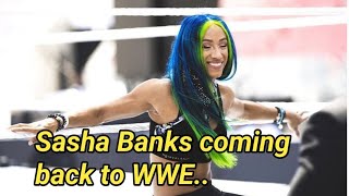 Sasha Banks coming back to WWE at WrestleMania 40 instead of joining AEW in a shocking scenario [upl. by Elletnahc]