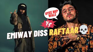 Emiway Dissed Raftaar Again ☠️  Emiway vc Raftaar  beef diss dhh emiway raftaar [upl. by Onitnas]