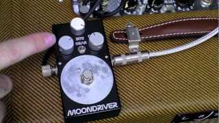 TheGigRig HOT PEDALS review  MoonDriver with LazyJ J20 Duesenberg [upl. by Anorahs]