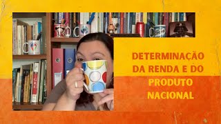 Macroeconomia Determinação da renda nacional Do produto nacional Como fazer [upl. by Eiuqnimod]