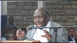 Ngugi Wa Thiongos speech at Eastleigh High School [upl. by Salohcin]