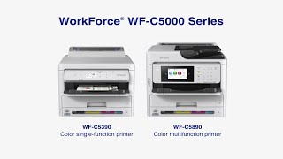 WorkForce Pro WFC5000 Series  Built for Reliability amp Powerful Productivity [upl. by Elaynad480]