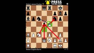 Fischers Immortal Robert Byrne vs Robert James Fischer Kings Indian Defense Immediate Fianchetto [upl. by Ajidahk]