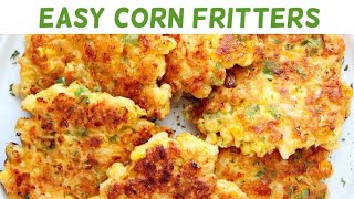 How To Make Old Fashioned Corn Fritters  Corn Fritters Recipe  Jiffy Mix [upl. by Anesusa]