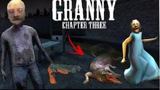 live GRANNY 3 Horror  GAME THERAPIST [upl. by Kaehpos]