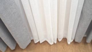 Curtain Buying Guide Dual Hanging Curtains amp Voiles [upl. by Annairam130]