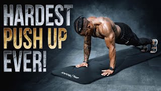 HARDEST 5 MIN PUSHUP WORKOUT EVERFOLLOW ALONG [upl. by Anidem578]