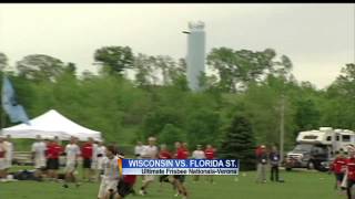 Wisconsin goes down in frisbee nationals [upl. by Ansela]