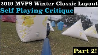 Paintball Combine 2019 Layout MVPS Winter Classic  Self Playing Critique [upl. by Daryn]