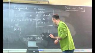 DISCRETE MATHS  COMBINATORICS  LECTURE 4  March 4th [upl. by Ramsay80]