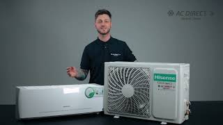 REVIEW Hisense Inverter Air Conditioner Range  AC Direct South Africas 1 Air Conditioner Store [upl. by Elbart]