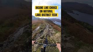 THIS MTB NATURAL TRAIL WAS FLAT OUT FAST WITH TECHY LINE CHOICES 🚀🚀 Keswick Lake District mtb [upl. by Merrili384]