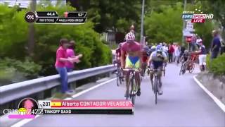 Alberto Contadors Attack best of Giro Ditalia 2015 [upl. by Elery624]