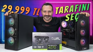 TÜRKİYEDE BÖYLE SİSTEM İNCELEMESİ GÖRÜLMEDİ FP ASUS RTX 4070 PC [upl. by Fusco]