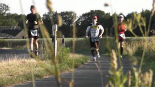 Jeffrey Norris und Joey Kelly beim Hasetalmarathon 2010 [upl. by Zetram]