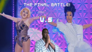 RPDR UK vs The World S2 Finale Lipsync Reaction  Crowning  Hannah Conda vs Tia Kofi [upl. by Hoshi]