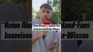 Wie gut kennen die Engländer die Farmers League 👀 fussball goal euro2024 [upl. by Aisorbma]