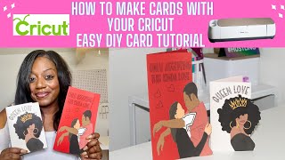 How to Make a Card with your Cricut  EASY DIY Card Tutorial  Collaboration with DoctorFashion [upl. by Juliane]