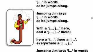 Jumping Jim Letterland Full HD Song [upl. by Shivers]