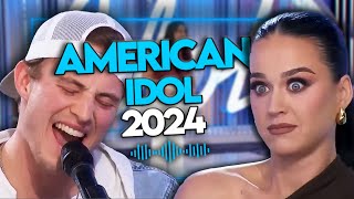 The BEST American Idol 2024 Auditions 2024 [upl. by Neelie604]