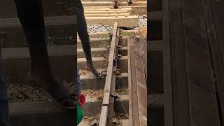 RAILWAY NEW DOUBLING LINE quotERCquot work viral subscribetomychannel railway [upl. by Tinor]