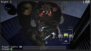 Torture Freddy manifest in the cameras Watch Your Nightmares Mods [upl. by Avehs458]