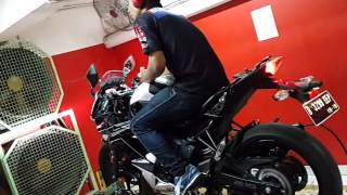 Dyno amp Setting ECU BRT rr mono  ninja 250 sl [upl. by Burner]