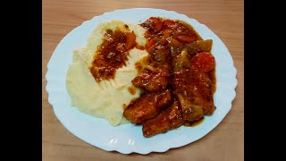 Vepřová kýta na zelenině vlastní recept [upl. by Ailasor]