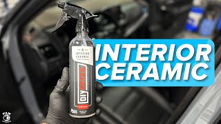 A ceramic coating for your car’s interior DIY Detail Interior Ceramic Review amp Test [upl. by Yanehs203]