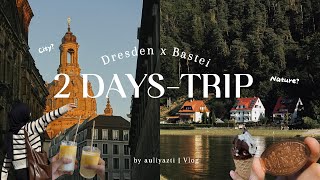 Exploring Dresden amp Bastei  City amp Nature  Travel VlogGermany [upl. by Martina927]