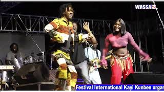 Kayes  la prestation de wally B Seck au festival kunben [upl. by Rol]