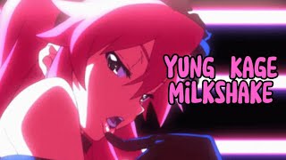 Yung Kage  Milkshake feat XANAKIN SKYWOK amp CHILLS sped up [upl. by Akinna912]