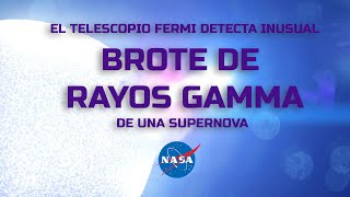 Se detecta un brote de rayos gamma quotfugadoquot de una supernova [upl. by Nerok38]