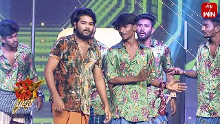 Lingi Lingi Lingidi Song  Rocky Performance  Dhee Celebrity Special  24th January 2024  ETV [upl. by Erlina]