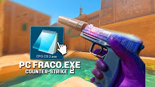 AGORA SIM Criei UMA CFG para PC FRACO que AUMENTA O FPS do CS 2 CS2 em PC FRACO [upl. by Orola]