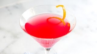 Perfect Cosmopolitan Cocktail Recipe [upl. by Annaej219]