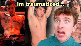 REACTING TO TIKTOK THIRST TRAPS ✨PT 4✨ [upl. by Botti]