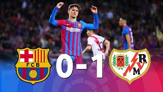 Barcelona vs Rayo Vallecano 01 La Liga 2022  MATCH REVIEW [upl. by Dacie534]